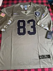 NFL Las Vegas Raiders Darren Waller #83 Salute to service Football Jersey Mens XL New with Tags ****Jersey have...