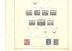 Liquidation dun album Schaubek 1930, timbres de Belgique;.