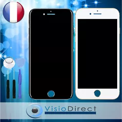 Ecran complet pour iPhone 7 blanc vitre tactile + ecran LCD sur chassis + outils. Ecran complet pour iPhone 7 noir...