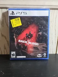 Back 4 Blood - Sony PlayStation 5 sealed. Brand new.