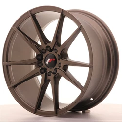 Jante JAPAN RACING JR21. Entraxe possible : 5x100 / 5x120. Coloris : Bronze. ET possible : 35. Le délai moyen de...