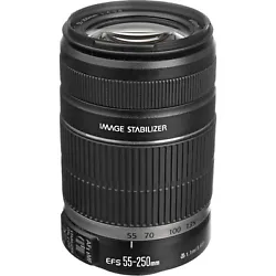 Canon EF-S 55-250mm f/4-5.6 IS Lens.