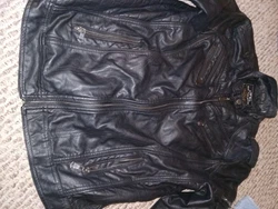 Mens RNX Jacket Black Riding jacket.