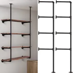 Applicable Sites ----This shelving unit can be attached to the wall and ceiling, it depends on you. You can use it...