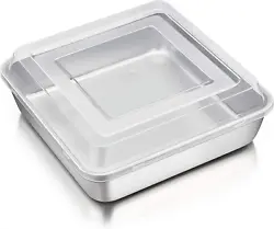 Our cake pan is constructed of solid stainless steel, spread heating evenly for efficient baking. Baking Lasagna. Deep...