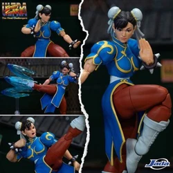 Give the spinning heel kick to all challengers! Known to be the strongest woman in the world, Chun-Li is ready to kick...