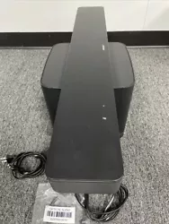 Bose Smart Soundbar 300 & Bass Module 500 Subwoofer Bundle Surround Sound System. Comes as pictured, remote power cords...