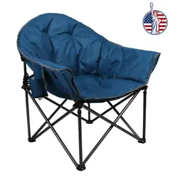 1 x Folding Moon Chair. 🎉【Easy to Carry 】Weights 15.8 LBS. with Durable Oxford Fabric, Well-padded Seat, Back,...