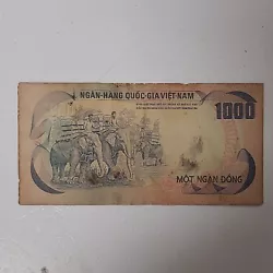 Billet de banque VIET NAM 1000 dong