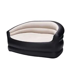 Comfortable design：Super soft and velvety to the touch, these inflatable flocking couch. Flocking surface provides...