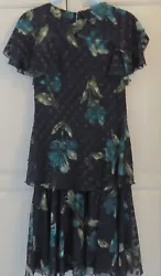 Patra size 8 party dress. Eye-catching, flowing scarf like design makes this dress outstanding! Dress pulls over the...
