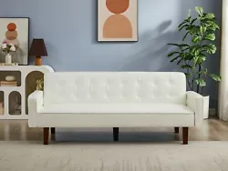 Assemble Easily: The sofa takes a simple assembly design, you only need to assemble the legs on the sofa to complete...