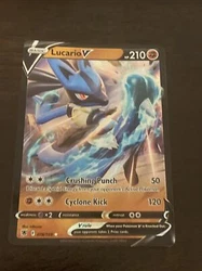 Pokemon Astral Radiance Lucario V 78/189 Near Mint! Pack Fresh!!!.