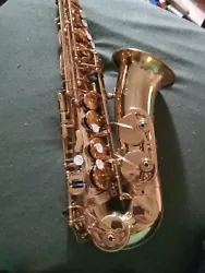 alto saxophone. No neck, mouth pice, or case  For parts only  Manufacturered in China. Most necks would fit tho not...