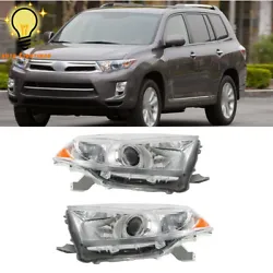 Fitment: For 2011 2012 2013 Toyota Highlander    Feature: Our Polycarbonate Lens offer Superior UV protection and a...