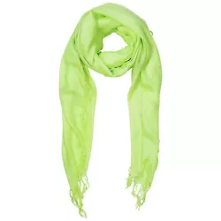 It will brighten any outfit and also provide a breezy finish with the fringe trim around the entire piece. Style:...