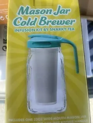 Mason Jar Cold Brewer. Condition is New. Shipped with USPS Priority Mail.