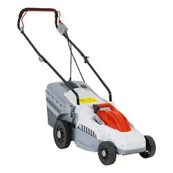 Fits through narrower areas and around obstacles easier than larger mowers. Powerful -- The Lawn Mower have12 Amp motor...