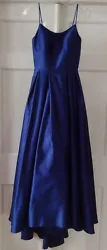 Prom long dress. Woren once. Wears size 0. Has pockets.