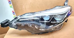                        2017 2019  Toyota Corolla SE XLE XSE  Headlight LED LH DRIVERPART NUMBER ...