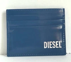 Liver-tone Embossed Logo Tonal logo embossed at back Patent Leather. Color: Navy blue SIZE: 3.75 in W x 3 in L Includes...
