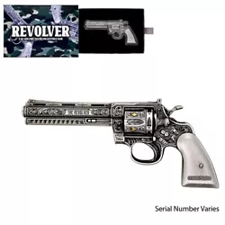 This remarkable revolver coin contains 2 troy ounces of. 999 fine silver, with a face value of 10,000 Francs CFA. Year:...