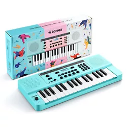Rich timbre & demo-song 】 Donner DEK-32A portable electronic keyboard has 129 timbres available, and 50 classic...
