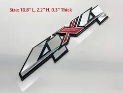 New Custom Real 3D 4x4 Emblem. 4x4 Emblem is a direct fit for the following 2000 -2020 GMC Canyon. 2000 -2019 GMC...