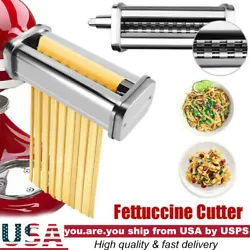 1 x Fettuccine Schneider. A great kitchen gift choice. Easy to Use and Clean: Accessories of the pasta roller set are...