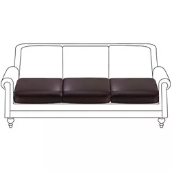 【FULL PROTECTOR】:This sofa slipcovers features a unique elastic band design at the bottom, which makes it more snug...
