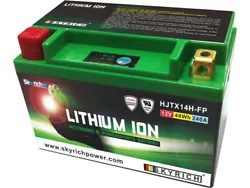 Les batteries Skyrich Lithium Ion sont des très bonnes remplaçantes des batteries traditionnelles. - Type de batterie...
