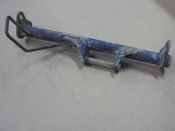 Used front lower motor mount from a 1986 Honda Fourtrax 350 4x4. Good usable condition. Little dirty in spots.