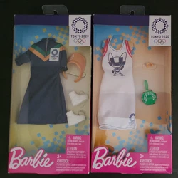 Barbie 2020 Tokyo Olympic Games Fashion Packs Lot Of 2  Two Olympic inspired outfits for Barbie dolls  New in package