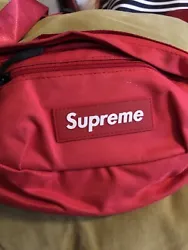 supreme waist bag ss18 fanny pack.authentic Original Great Shape -unisex Fanny. Shipped with USPS Ground Advantage.