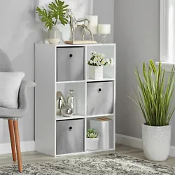 Stylish cube organizer bookcase. This smartly-constructed storage shelf can be placed almost anywhere to attractively...