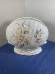 Vintage Aynsley England Just Orchids Clam Shell Vase. Picked this lovely vase up on Athlone, Ireland. Beautiful...