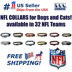 Great Collar for the Sporty Pup & looks even greater with our matching NFL Leash, NFL Jersey, NFL Toys and the rest of...
