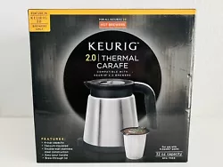 Keurig 2.0 Thermal Carafe. Compatible with Keurig 2.0 Brewers.