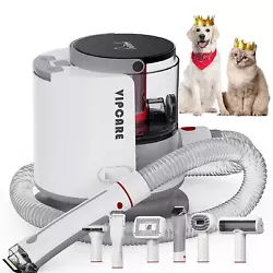 Pet Grooming Kit Vacuum Suction - Performance G20 Pro 6In1 Dog Grooming Tools Kits Included Grooming Brush, Cleaning...