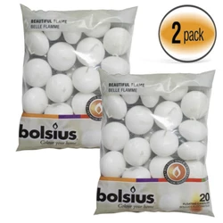 Bolsius Floating candle is a unscented candle white color. Our product is crafted to burn for 4-5 hours. The design of...