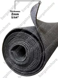 POLYMAT LINER. COLOR: CHARCOAL. Resists stains, mold, and mildew. Easy to cut, fit, and mold to desired shape or size.