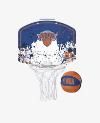 New York knicks. Play anywhere with the Team NBA Mini Hoop. Represent your squad with the team paint splatter style....