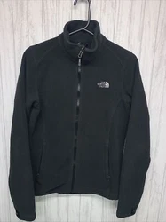 Womens Size S The North Face Fleece Zip Up GUC. Condition is 