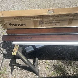 Topiom Rowing Machine Side Rails. New in open box Topiom side rails. Dark wood. 4 1/2” wide. 1” thick82” long Any...