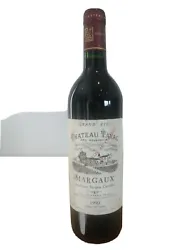 MARGAUX 1990 - Château TAYAC - Grand Vin De Bordeaux. Bouchon et capsule en parfait état.  Niveau parfait. Belle...