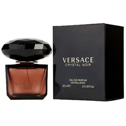 Versace Crystal Noir by Gianni Versace 3.0 oz EDP Perfume for Women New In Box.