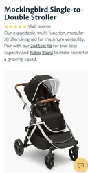 Mockingbird Stroller Single to Double NEW In Box. Pictures are of a similar one. Unopened