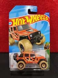 Own a piece of car history with this HOT WHEELS 2022 Treasure Hunt 17 Jeep Wrangler. This limited edition die-cast car...