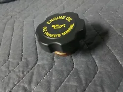 OEM GM oil fill cap in good used condition with low mileage. This has been cleaned & inspected it will work with any LS...