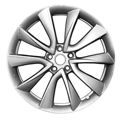 This wheel has 5 lug holes and a bolt pattern of 114.3mm. The offset of this rim is 40mm. The corresponding OEM part...